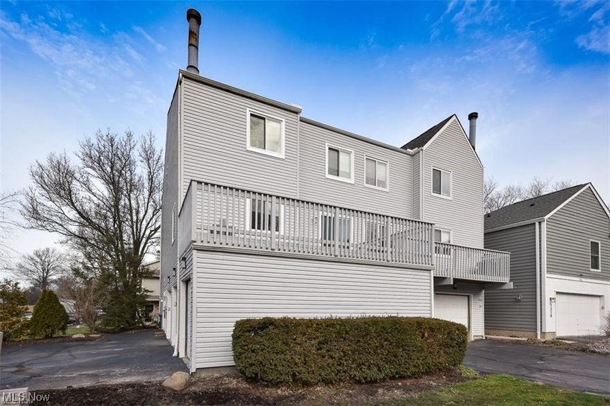 Welcome to this beautifully renovated two-bedroom townhome in the heart of Westlake, Ohio! This stunning property boasts modern upgrades and a fantastic location.  The open floor plan and abundant natural light create a warm and inviting atmosphere. The spacious deck is perfect for outdoor entertaining and relaxation, providing a private space to enjoy the beautiful Ohio weather.  This townhome features one and a half baths, all appliances stay, including a sleek kitchen with stainless steel appliances, making it easy to move in and start enjoying your new home right away.  This property is a true gem in Westlake, combining the convenience of city living with the serenity of a suburban neighborhood. Schedule a showing today and see it for yourself!
