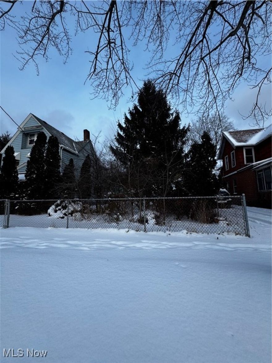 Buildable lot in Fairfax just a short distance to The Cleveland Clinic's main campus, between Cedar and Quincy. Seller is also selling 2245 E 87 (a single family house to the left side of this vacant lot) and 2249 E 87 (another vacant lot to the left side of the house). All are adjacent to one another and zoned 2-Family. There are so many possibilities!! Only $54/year in property taxes.  Owner is a licensed agent.