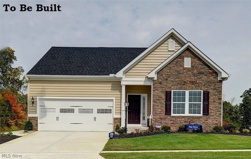 This modern ranch floorplan includes an open concept kitchen and many upgrades! The kitchen features, a large center island, painted gray cabinets with a glaze finish, stainless steel appliances, and recessed lighting. The owner’s suite is located at the back of the home and features a walk in closet and private bathroom with a dual vanity and walk in shower. First floor laundry welcomes you as you come in through the two car garage and a full unfinished basement is perfect for storage or to finish down the road. Call our model to set up time to talk about this ranch style floorplan. Specific homesites apply. Photos for illustration purpose only. Home is to be built. Call To Set A Private Phone, Virtual, Or In-Person Appointment.