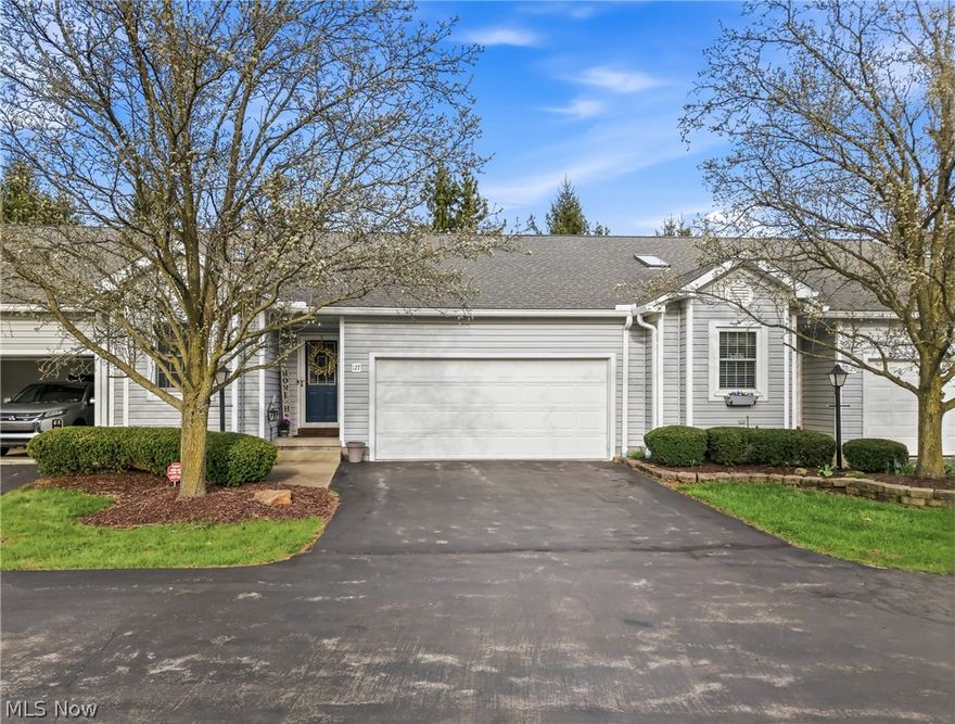 Welcome to this generously sized and meticulously maintained condo that offers far more than meets the eye. Thoughtful touches have been added to every area of the home. 
The main living level is bright and welcoming, featuring brand-new carpeting throughout that gives the entire home a fresh, move-in-ready feel. The spacious primary bedroom is a true retreat, complete with a walk-in closet that offers abundant storage. A second bedroom provides plenty of room for family, guests, or a dedicated home office.
Soak in the seasons from your private sunroom,  a versatile bonus space perfect for morning coffee, reading, or a cozy sitting area year-round. Step outside onto the deck, where a motorized canopy lets you enjoy the outdoors on your terms, offering effortless shade at the touch of a button.
One of this home's standout features is the fully finished lower level, which functions as a self-contained studio apartment,  ideal for hosting extended family or accommodating a live-in guest with privacy and comfort. An additional carpeted crawl space adds even more utility, serving as a charming playroom for little ones or extra storage to keep the main living areas clutter-free.
Continue out to the two car garage with nature stone flooring, hot and cold water access and gas line hookup available garage heating.  
Lovingly cared for and full of possibilities, this condo is a beautiful find.