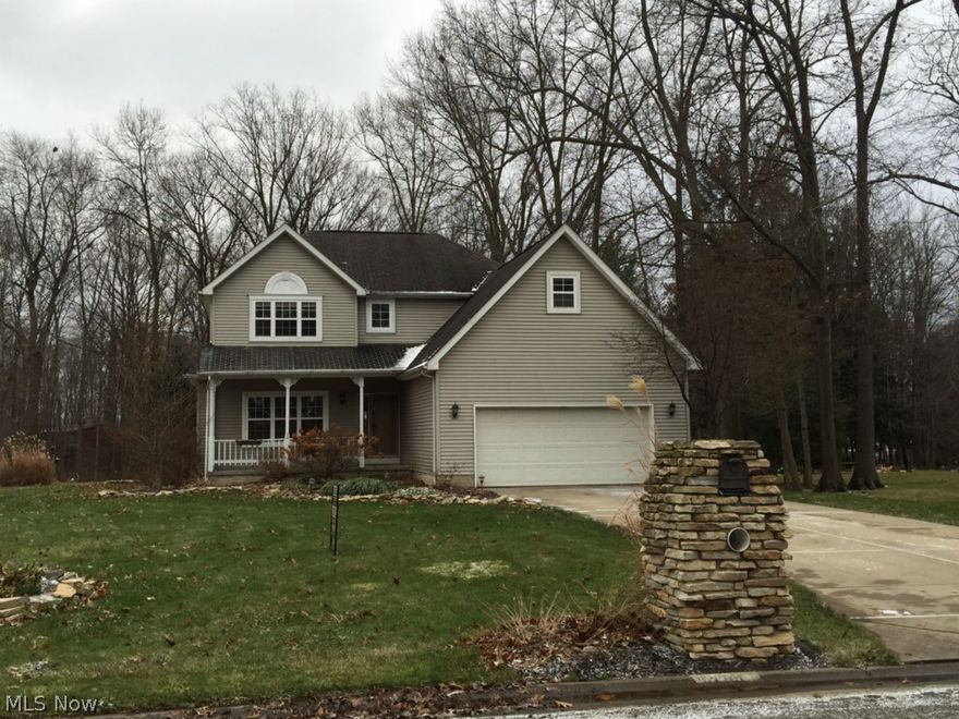 Step into this spacious 4 bedroom, 2.5 bath two-story home in the desirable Oakwood Estates neighborhood.  First-floor highlights include two-story foyer, spacious eat-in kitchen with center island, formal dining room, open great room and bright sunroom.  The great room and sun room share a terrific double-sided gas fireplace. The second floor features a master bedroom with attached bath and large closet.  Three additional bedrooms and a full bath complete the upstairs. Other highlights include full basement, deck, oversized backyard and fresh paint throughout. If you're ready to start the new year in a new home, this is IT!