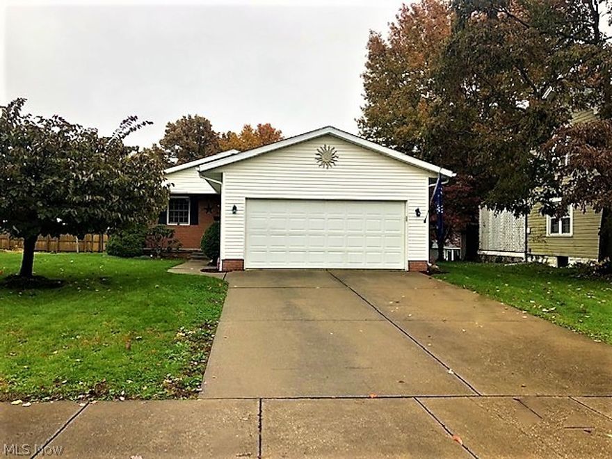 Want to be in your new home for the holidays?  Immediate occupancy at closing is available with this well cared for 2 bedroom 3 bath ranch home in Dover, Ohio.  On the main floor you will enjoy the large living room, open kitchen and dining area, master bedroom with master bath and closet, full bath, and 2nd bedroom.  Downstairs there is a finished family room, laundry area, bath, and bonus room that offers the option of a third bedroom or office.  Outside you have an attached 2 stall garage with garage door opener, storage shed, and large deck for relaxing.