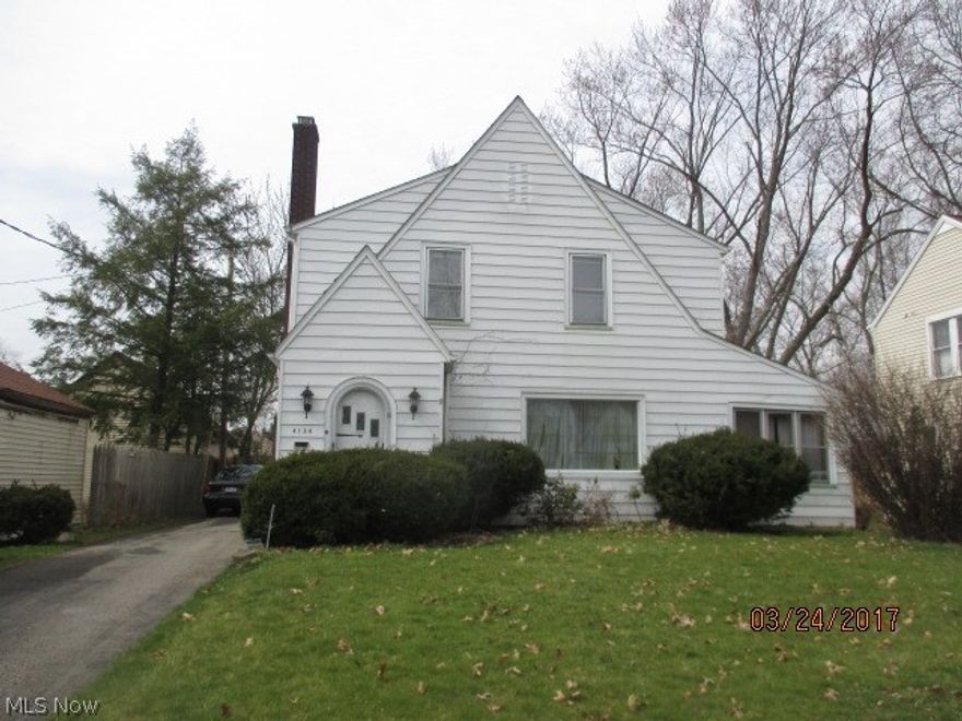 Nice 2-story home with 3 bedrooms w/walk in closets.  Large remodeled bathroom upstairs with double sink.  Two fireplaces, one in the living room and one in the family room.  Nice sized kitchen with extra area for kitchen nook.  Formal dining room.  Front door opens to foyer with ceramic tile.  Enclosed porch off the side of the house that is carpeted and has curtains.  Basement to get waterproofed by seller.