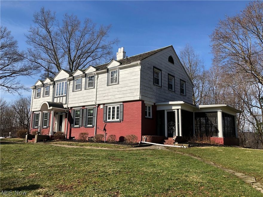 Amazing 2 story Colonial home on 10 acres. 4 bed/5 bath with beautiful wood trim, flooring and built-ins throughout. Kitchen and dining room updates include ceramic tile, counter, back splash and fixtures and. Walk out to the screened in patio to enjoy your morning coffee or entertain family and friends. The living room offers a beautiful view, fireplace and plenty of space for family gatherings. Inviting family room has a half bath and a full bar with plumbing. This room would also make a nice office/study. The additional 10x13 room can easily be turned back into a main floor laundry. The Master bedroom has plenty of closet space and has a private bath. Three additional bedrooms offer nice built in closets and all the bedrooms have wood flooring. 2 more baths and a laundry room complete the second level. 3 car detached garage with electric, heat and offers an upper level apartment. Many updates include, All lower windows and 2 large 2nd level windows, 2nd level wood floors refinished,