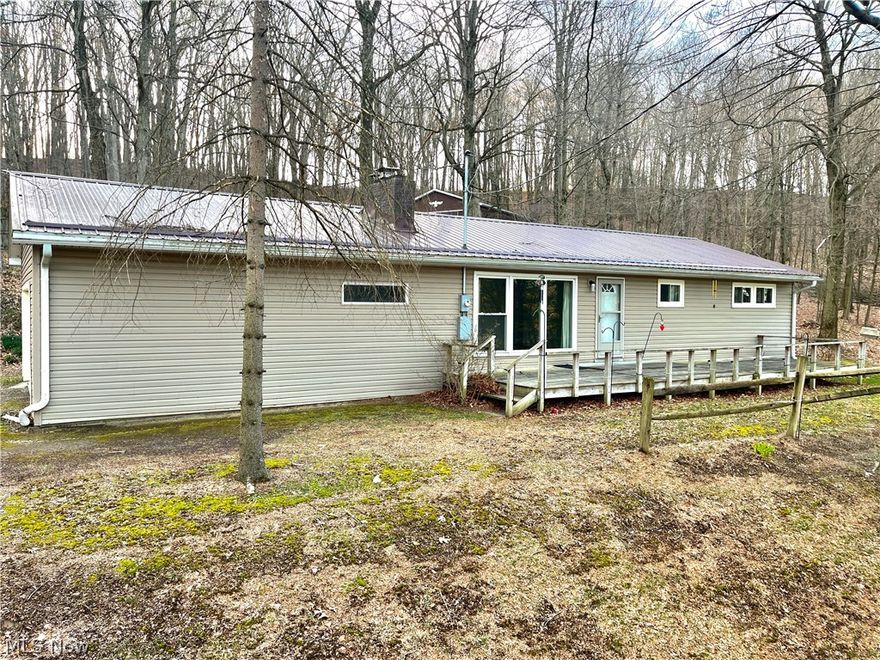 Well maintained ranch home on 1 acre. Main level consists of 3 bedrooms, 1 full bath, eat-in kitchen, living room with fireplace and picturesque bay window overlooking Lake Wohelo. Hardwood floors throughout. Full waterproofed basement. Attached 24’x25’ 2-car garage. 2 outdoor storage sheds. Updates include: Steel roof installed in 2005. Geothermal heat and central air in 2002. All windows have been replaced in the past 10 years. Septic system has been approved through Carroll County Health Dept. General home inspection report available to interested buyers. Gas and oil rights reserved by the seller.