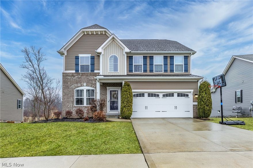 Built in 2018 and loaded with space, style, and flexibility, this stunning 3-bedroom, 2.5-bath home delivers everything today’s buyers are looking for and more!
From the moment you step inside, you’ll love the open-concept layout designed for modern living and effortless entertaining. The kitchen shines with granite counter-tops, stainless steel appliances, and a sunny eat-in breakfast nook, all flowing seamlessly into the inviting living room anchored by a cozy gas fireplace.
Upstairs, the spacious primary suite is your private retreat, featuring a full en-suite bath and not one, but TWO walk-in closets. The convenience of second-floor laundry makes everyday living a breeze. Need extra space? The second-floor bonus living area is perfect for a kids’ hangout, media room, home office, or whatever fits your lifestyle.
The finished basement adds even more living space, plus two separate storage rooms to keep everything organized and out of sight.
Step outside to your rear deck overlooking a beautifully private lot — the perfect setting for summer BBQs, morning coffee, or simply unwinding at the end of the day. With lawn sprinklers already in place, your yard stays lush with minimal effort.
All of this in a convenient location that keeps you close to everything while still enjoying your own peaceful retreat.
This one checks every box — space, privacy, upgrades, and flexibility. Don’t wait… homes like this don’t last!