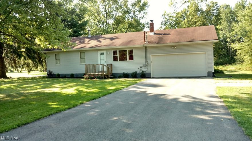 Come see this newly updated 3 bedroom ranch in Weathersfield Twp. Features include: new septic system (Oct 2016); appliances: stove, refrigerator, microwave, washer and dryer (Nov 2016); solid oak interior doors and trim; unique ceiling trim in living room, kitchen and bath; rounded corners on walls in the livingroom and kitchen area; newer furnace and hot water tank in the large waterproofed basement. Nothing to do but move in!!