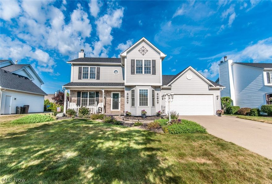 Welcome home to this lovely 3 bedroom 2 1/2 bathroom colonial located in Brunswick! Home is bright and radiant from all the natural lighting. Get cozy in the living room which features a gas fireplace. Enjoy the eat-in kitchen that is perfect in size with plenty of cabinets and an island. First floor utility room at your convenience as well as a half bath. Enjoy the spacious master bedroom with walk in closet. Master bathroom has separate shower and tub. 2 other roomy bedrooms and another full bathroom complete the upstairs. The partially finished basement is perfect for storage. Fall in love with the backyard that is perfect for entertaining family and friends. Schedule a showing today! 1 year home warranty included at a value of $399.