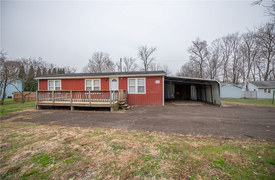 Welcome to easy, updated living in the Minerva School District! This charming home sits conveniently in town while offering unexpected privacy thanks to its longer driveway that tucks the property away from the street. With 3 bedrooms and 1 full bath, this home combines comfort, affordability, and modern style throughout.

Step inside to enjoy the freshly updated kitchen featuring brand-new soft-close cabinets, beautiful butcher block countertops, and a new oversized sink that brings both function and warmth to the space. The entire interior has been refreshed with brand-new LVP flooring, giving the home a clean, cohesive look that’s both stylish and low maintenance.

Practical features include washer and dryer hookups, a carport for covered parking, and two storage sheds that offer plenty of room for tools, storage, or hobbies. The nice-sized yard provides even more usable space for outdoor enjoyment, whether you're relaxing, gardening, or hosting a small gathering.

Combining convenience, updated finishes, and a surprisingly private setting, this home is the perfect choice for anyone looking for move-in-ready living right in Minerva. Contact me today to make this house your home before the end of the year!!