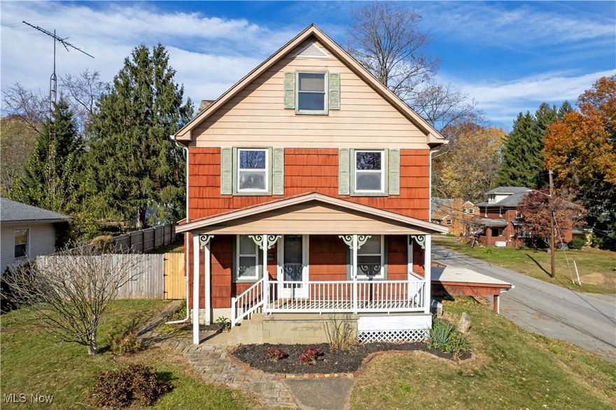 Welcome to this beautifully updated home with classic charm combined with modern touches.  4 bedrooms and 1 1/2 bath home offers 1664 sq ft of living space plus an additional 3rd floor attic bonus space adding to potential living space.  Recent improvements include newer appliances, flooring, updated bathrooms, and more! This Great family home has a newer fenced in back yard, fire pit, covered front and back porches for outdoor enjoyment.  Schedule your showing today!