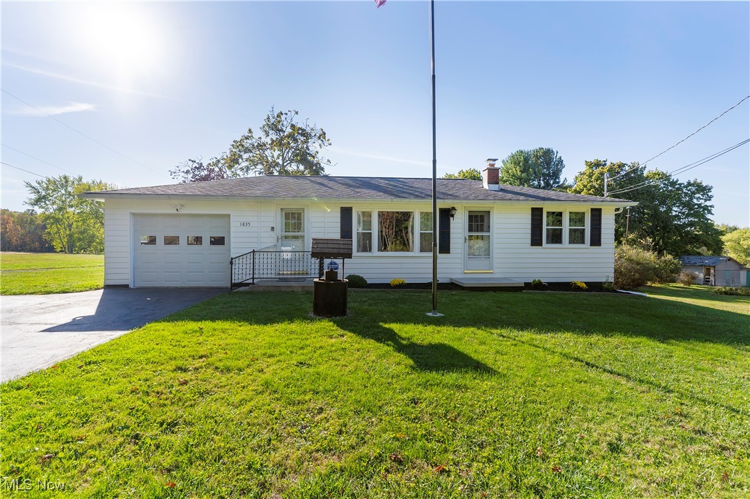 If you’ve been searching for a “farmhouse fresh” home on a half-acre lot just 3.3 miles from Mount Union University, then this one is ready for you. General home, well, and septic inspections are already completed, and more than $40,000 in improvements have been made. Step inside to find new LVT flooring throughout and a custom maple eat-in kitchen with a sliding door that leads to a spacious deck—ideal for outdoor meals or gatherings. The breezeway has been transformed into a mudroom with built-in bench seating, loads of cabinetry, and the convenience of first-floor laundry. The main level includes two bedrooms, a full shower stall bath, and an attached one-car garage. The freshly painted basement offers room for storage or even an additional laundry area. With major updates taken care of, this home is move-in ready. Welcome home!