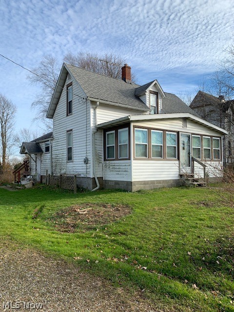 Older country home in need of much repair. The home is being sold as is condition. Nice 1 and a half acre county lot North of Wooster.