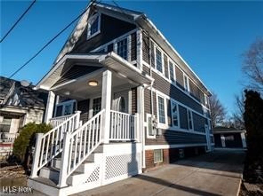 Welcome to 3109 Hancock Ave. This tax abated Ohio City Duplex Located in the SOLO neighborhood is perfect for an investor, as well as a great opportunity for an owner-occupied investment. Completely remodeled in 2020, this  tax abated duplex (until 2035!) in the heart of SOLO, Ohio City is a must see.  The entire structure was rebuilt from the ground up in 2020 including but not limited to a new roof, new windows, new vinyl siding, brand new furnace/AC units and two open concept kitchens and bathrooms. 
Both units feature reworked floorplans with premium kitchens and baths, flexible living/dining areas, bedrooms with double closets and ample storage. Each unit also includes a bonus office/storage/bike room at the rear stairwell. Second floor unit has a walk up finished third level. Laundry hookups in the basement. Off-street parking includes a concrete driveway with a detached 2.5 car brick/block garage. Walkable to popular Lorain Ave and W.25th St restaurants, retail, and attractions. Don’t miss your chance to own this exceptional home in one of Cleveland’s fastest-growing communities. This one won’t last—schedule your private showing today