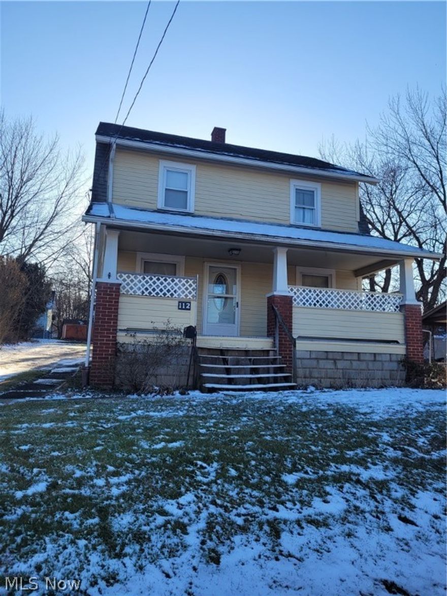 Behind this beautiful front door is a 2 story move in ready home located within walking distance of Struthers own Yellow Creek Park and historical Hopewell Furnace walking trails. Some of the highlights include a spacious master bedroom with 2 closets, a wooden window bench in the dining room and laminate flooring in the basement. Kitchen and laundry appliances stay. The detached garage out back is great for storage and still leaves room in the yard for fun.
