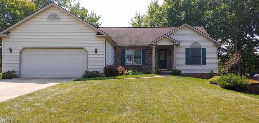 Strongsville’s Best Kept Secret! Immaculate Ranch in Cartwright Heritage Estates! Close enough to
Highways, Shopping, Restaurants and the Metro Parks, but not near the hustle and bustle. This 3
Bedroom Home offers Easy One Floor Living! There is a Wonderful Covered Deck and another Nice
attached Brick Patio to Enjoy! These Patios overlook an Expansive Greenspace Area with No Homes
behind you! Yard also has a Large Wood Shed! Kitchen boasts Beautiful Amish Made Cabinets, Large
Pantry and Built-In Desk! Refrigerator, Stove and Dishwasher to Stay! Kitchen Floor updated with Luxury Vinyl Tiles in 2017! The Laundry Room on the First
Floor has a Washer & Dryer to both Stay! The Dining Room/Office Area showcases French Doors! Living
Room has a Gas Fireplace and a Lovely Leaded Glass Window too! There are Anderson Windows
throughout! The Master Bedroom has a Large Walk-In Closet! The Basement has a Huge Workshop on
One Side and a Partially Finished Rec Room on the Other Side! There is