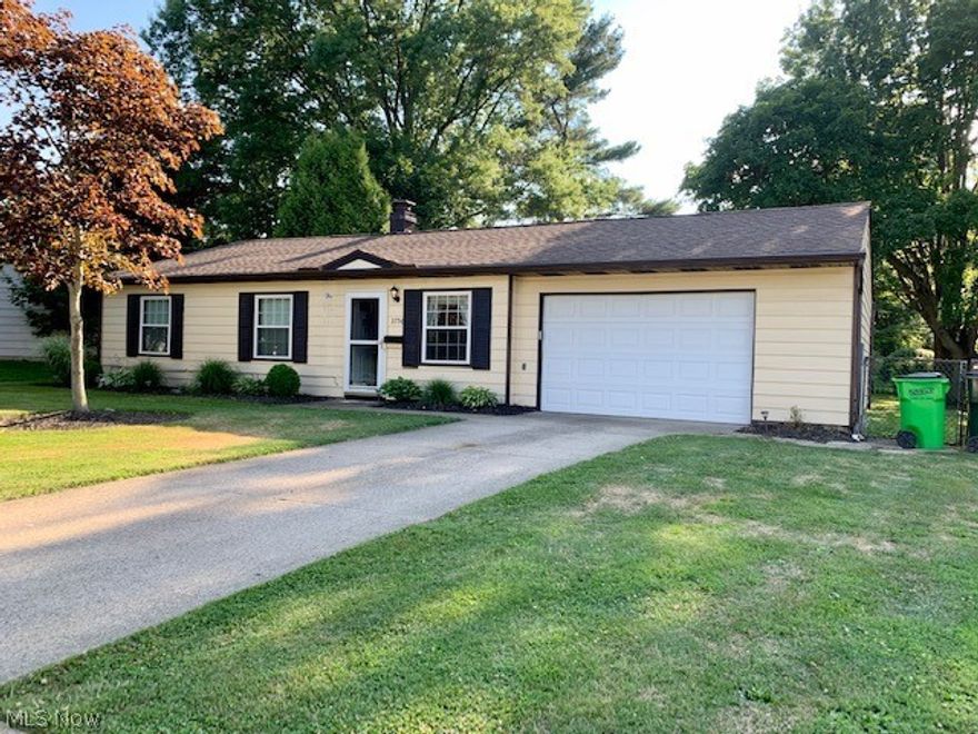 Dont miss this charming and spacious ranch! One floor living at its finest! Updated kitchen with stainless steel appliances. Spacious living room plus a great family room (or formal dining room) with sliders out to the back patio and sprawling lawn! 3 nicely sized bedrooms with Great closet space!  Attached overrides garage and first floor laundry.  Spacious shed ourside as well, plus Owners provide landscaping! Owner requires 700 Credit Score or better, NO pets. no section 8. All adult occupants must apply online for credit criminal and eviction history.