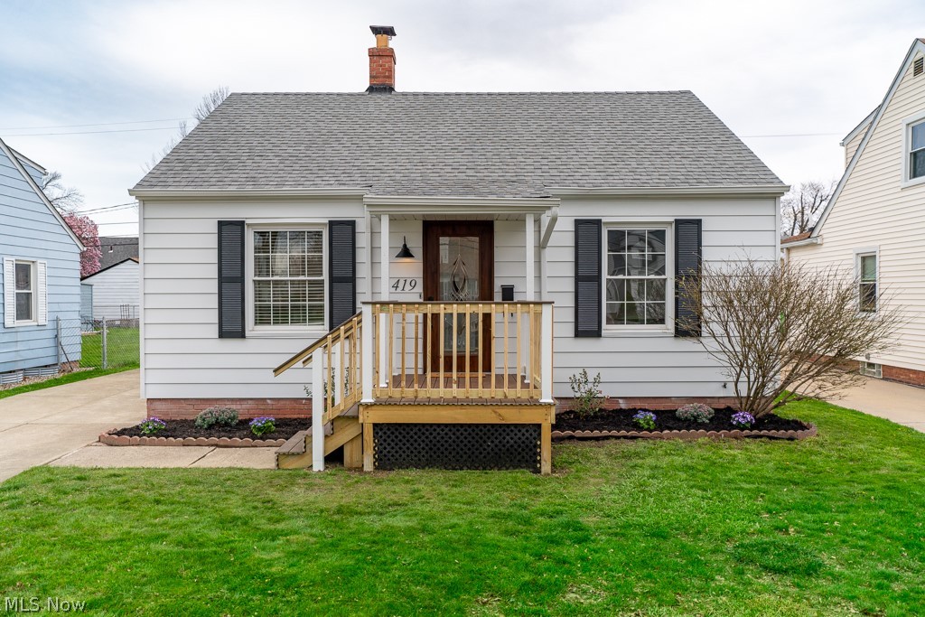Welcome to your cozy retreat in Willowick! This bungalow boasts two bedrooms, one bathroom, and a delightful four-season room that invites the outdoors in. The partially finished basement offers space for relaxation and entertainment.
Step inside to discover meticulous upgrades and updates meeting today's standards. New windows, water heater, furnace, and AC ensure year-round comfort. An updated electrical system adds convenience and safety. The fresh paint inside and out gives a clean, finished feeling for you to add your personal touches.
Refinished hardwood floors will last for years to come. Step onto the new front deck and envision welcoming loved ones to your new home.
The attic staircase leads to an unfinished space, potentially a playroom or office.
Situated in the heart of Willowick, enjoy easy access to Lake Erie's shores and diverse shopping and dining options.
Don't miss out on this opportunity! With upgraded living spaces throughout, this is more than just a house -- it's a home.
Schedule a showing today and embrace the charm and comfort awaiting you!
