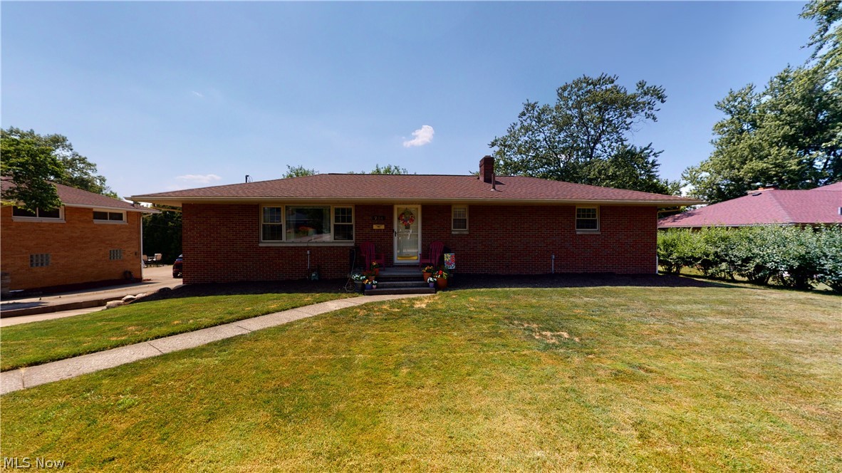 Welcome to this beautiful 3 bed, 2 bath brick ranch! As you walk through the front door, you are greeted by the inviting living room. The kitchen has oak cabinets and an eat-in dining area. The first floor features refinished wood floors, an updated full bathroom, and 3 spacious bedrooms. Heading down to the basement, you'll find the new full bath and a family room that is perfect for entertaining. The attached garage is 1 car and detached is 2 car. Updates include new air conditioner (2020), new window treatments, new storm door, nest doorbell and thermostat, waterproofed basement with a lifetime warranty.