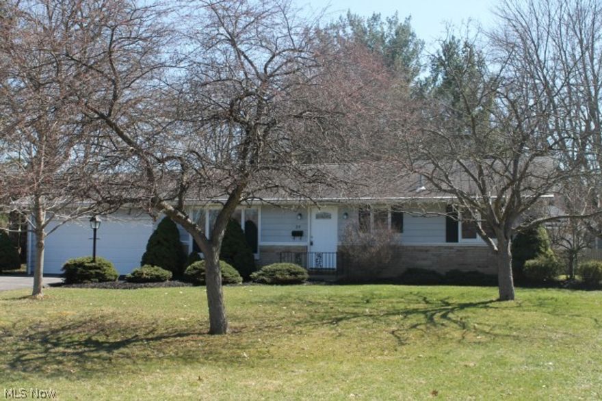 Welcome Home!  This Fabulous Ranch offers Open floor plan  W/1400 Sqft. 3 Bedroom, 2 Full Baths on a spacious wooded lot with Grafton Schools and Updates Galore!  Beautiful Brand New Eat in Kitchen with receding lights, appliances & Pantry.   2 Full Baths completely updated.  Formal Living Room with fireplace.   Plus!  Great Room with Beamed ceilings & fireplace leading to patio.  Newer Roof, Furnace, H2O, Light Fixtures, Electrical, All Flooring including carpeting and Freshly painted.  Everything done for you!  Just Move In!