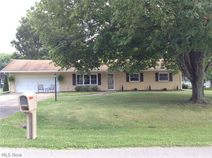 This is a beautiful brick ranch home, and the many improvements are evident throughout. Ideally located in lovely, Northgate Addition, only 3 miles from Cambridge. Tastefully decorated throughout in neutral décor, this home has a spacious 2 car garage and a nice level yard for easy maintenance. Very open with natural light, the eat-in kitchen has newer appliances included.  Many updates, including mechanicals, roof, windows and exterior doors, electric service box, wiring and meter, and insulation. This is an energy efficient home with a monthly budget of $116.00. Carbon monoxide and smoke detectors are hard wired. You will be able to move in easily as the condition is very well cared for and clean.