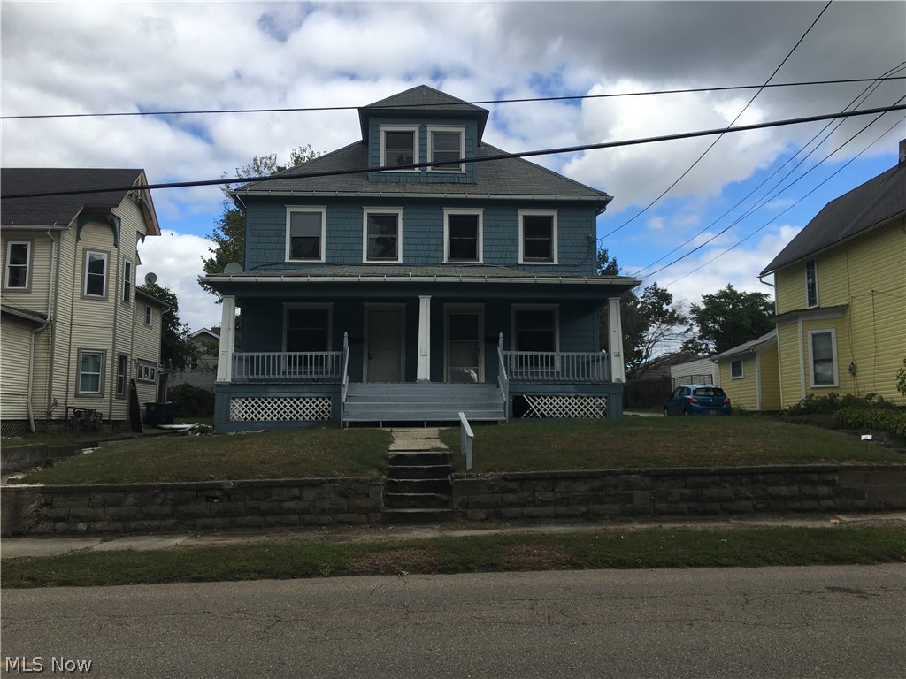 Investment opportunity! Four unit , 100% occupied. Two duplexes on same parcel. The back unit has covered front porches, newer roof, newer furnaces and hot water tanks, some new plumbing, new window. These two story units have separate basements with their own laundry hookup. The front unit are much larger units with basically same layout but larger rooms throughout and a third floor bonus room in each unit. The front building has newer windows, newer furnaces, newer hot water tanks, and some new plumbing. Shared off street parking available for the tenants. Gas and Electric are separately metered. Owner pays water, sewer, and trash. Neighborhood has agreement with city for certain in home businesses to be allowed.