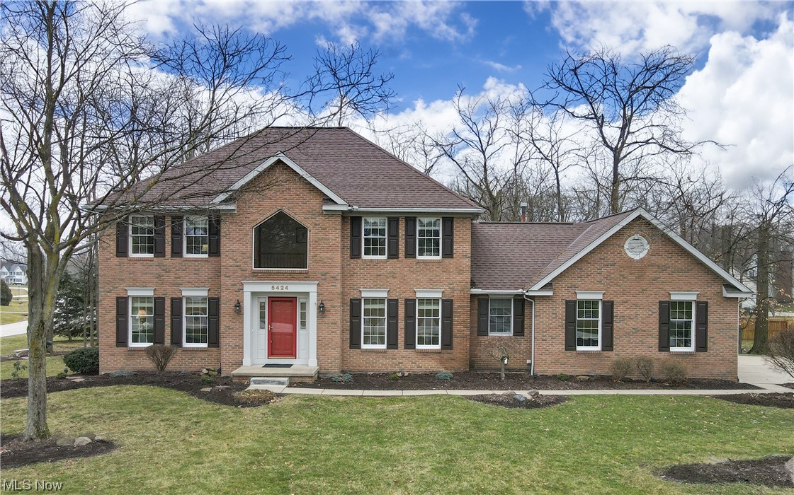 Custom built colonial in a prime cul-de-sac location of highly desired Weston Place in Hudson! You'll love the big ticket updates like roof, furnace, A/C & so much more plus the immaculate condition of this meticulously maintained home. 2 Story foyer entry w open spindle turned staircase and a front office w french doors & spacious living rm w crown molding that leads to the dining rm w crown molding & tray ceiling. Gorgeous kitchen w granite counters, raised panel cabinets, subway backsplash plus a desk and pantry. Spacious eating area w atrium door to the deck and manicured backyard. Open Layout from the kitchen to the large sunken family rm w fireplace featuring brick raised hearth fireplace w mantel & new gas logs. 1st floor laundry w sink & cabinets plus a privately located 1/2 bath w granite counters. Upstairs the master suite w tall ceilings features a walk in closet & ensuite glam bath w tile floor, 2 sink vanity w drawers, & skylight. Additional bedrooms are all a nice size & enjoy a remodeled full bth w new vanity, counters, LVT flooring, shower/tub w tile surround & fixtures. The finished basement is sprawling and very young- all completed in 2019 including a full bathroom w LVT flooring & shower w tile surround. Anderson windows throughout the home and quality around every corner - plus a laundry list of updates- '18: Furnace (High Efficiency), A/C. '19: Finish basement, Bsmt Full Bth, Remodel upstairs main bath, Granite (Kit & 1/2 Bth), Kitchen tile & paint. '20: Hot water heater, Carpet (Living, Dining, Stairs, Hall). '22: Roof, Sump Pump, Gas Logs. With a beautiful brick front facade and incredible landscaping just waiting for Spring weather you'll love pulling in every time that you come home just like these owners have for over 23 years!