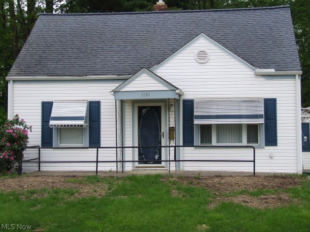 Well kept Cape Cod with large HANDICAPPED ACCESSIBLE addition on the back, that includes bedroom, family room or office, and large bathroom with roll-in shower. All is useable even if not handicapped. The back addition has ramp and two entry doors and all doors measure 42" or 45", including entry into the large, open, eat-in kitchen equipped with stove and dishwasher already. There are 2 more bedrooms, living room and 2nd full bathroom completing the first floor. Upstairs is the large, 4th bedroom with built-ins and lots of storage. Some newer windows and newer roof. There is full basement, 1-1/2 car, detached garage, extra wide driveway and big backyard that goes all the way to the street behind it. Make your appointment today to see your new HOME!
