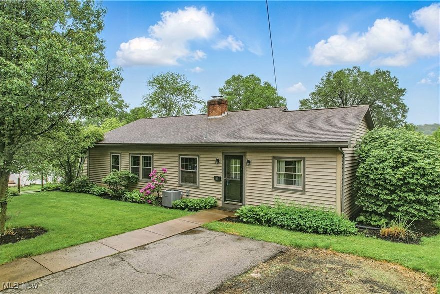 Perfect Ranch with room to spare.  This spacious 4-bedroom, 2 full bath home features a stunning 40x16 in-ground pool, a gas fireplace, and a beautiful kitchen with stainless steel appliances. The expansive 23 x 15 living room boasts a large seated window allowing bright and beautiful sunlight and the formal dining room 22 x 12 ready for family dinners and special holiday times, opens to a private secluded patio. The primary bedroom suite includes its own full bath, and there are three additional bedrooms offering plenty of space. The lower level includes a massive family room with built-ins, bar, and storage galore, plus direct access to the 1 ½ car attached garage. A 12 x 16 shed has plenty of storage space.
Major updates include a 2025 gas furnace (with transferable 10-year warranty), 2019 hot water tank, updated electric, newer windows, siding, roof (2014), and new flooring. Don’t miss this move-in-ready gem—schedule your showing today!