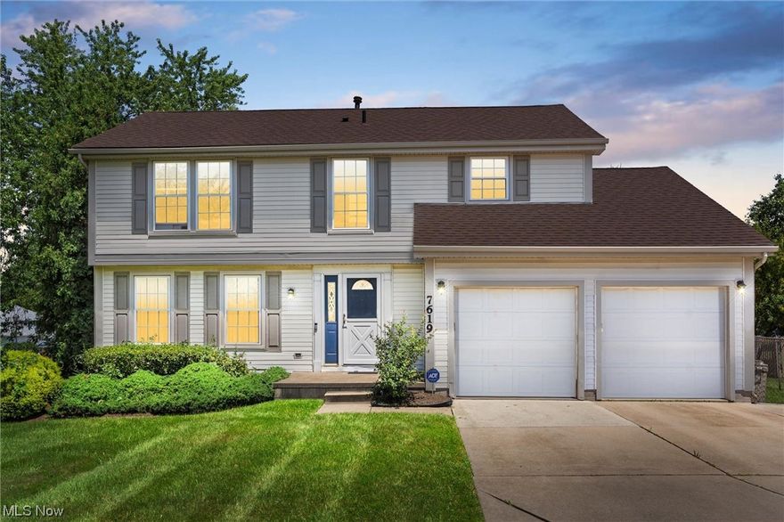 Welcome to this charming south Mentor neighborhood, where you'll find this beautiful 5-bedroom, 3 1/2 bath home. One of its standout features is the kitchen. This being the heart of any home, it is thoughtfully designed to be open to the dining area. This layout encourages connection among family members and guests, making it an ideal space for shared meals and memorable moments.  During the colder months, the family room's fireplace adds warmth and coziness to the atmosphere, creating a comfortable and inviting space for everyone to enjoy.  A significant advantage of this property is the first-floor master suite or in-law suite, which was thoughtfully added in 2012. This feature provides convenience, versatility, privacy, and comfort, catering to various living arrangements and needs.  The ensuite bathroom in the master suite has a luxurious and accessible walk-in shower, ensuring a pleasant bathing experience.  The large bedroom on the second level with the vaulted ceiling and the private bathroom adds another attractive element to the home. The property's outdoor space is equally impressive, with a large fenced-in yard that provides a safe and secure area for outdoor activities and family gatherings. Additionally, the deck serves as a great spot for relaxation, entertaining guests, and enjoying the beautiful surroundings of the serene and friendly neighborhood. Showings for those interested in placing a secondary offer only.