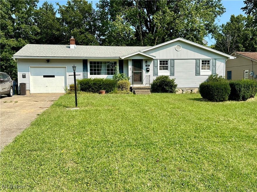 Welcome to this 3-bedroom, 2.5-bath ranch home. This property features a spacious master bedroom and two additional bathrooms on the main level, offering convenience and comfort. The original hardwood floors throughout the home add character and are ready for your personal updates.

The main level includes a generous office space, perfect for remote work or study. The partially finished basement offers a versatile recreation room, a full bathroom, and a sizable utility/laundry area. Step outside to enjoy a generously sized backyard with a deck off the kitchen, ideal for outdoor dining and relaxation.

Situated in a convenient location near highways, shops, and restaurants, this home offers a great opportunity to customize and add value to your living space. Being sold as-is to settle an estate.