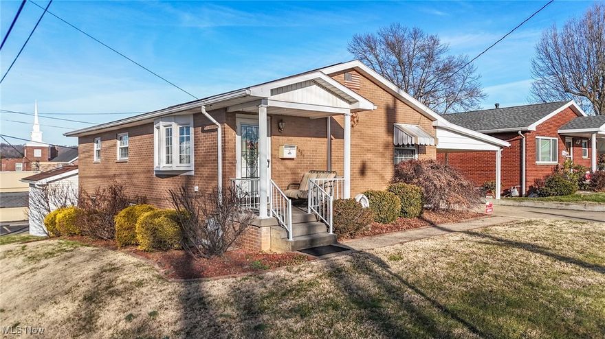 BRAND NEW ROOF !.... Adorable brick home situated perfectly in Vienna, close to all your downtown needs. This home totals approximately 1,900 sq ft, offering 3 bedrooms, 2.5 bathrooms, and an attached one-car garage. The updated kitchen features new flooring, and the updated bathroom includes a new vanity, floors, and a stand-up shower. The sizable basement offers a large rec room, laundry room, bathroom, and an additional storage room. Outside, you will find a fenced-in yard, attached carport, storage building with concrete floors, and plenty of off-street parking. HVAC has been replaced in the past 5 years! Call for your showing today!