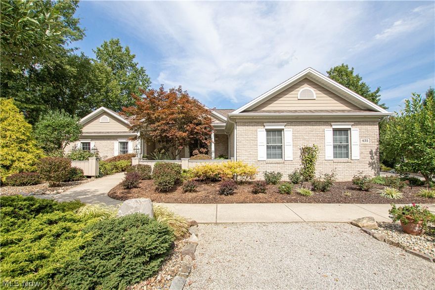 Here it is, the one you have been waiting for! Welcome home to this sprawling 3,126 sq ft, 4 bedroom 3 bath BRICK RANCH w/ full basement & an inground pool on almost 2 ACRES! Barrier free walk way from driveway to front door – no step entrance. Enter the double front doors into the open concept living & dining room that flows beautifully into the updated kitchen. The large open kitchen features a center island, granite counters, SS appliances, gas range, large pantry & a breakfast bar. It overlooks the large family room featuring vaulted ceilings, a full bath w/ exterior door leading to the patio/pool & access to the huge screened in porch overlooking the back patio & pool. Down the hall you will find 2 large bedrooms, a full bath & the large laundry room w/ tons of storage cabinets & access to the attached 3 car garage. The 4th bedroom & primary bedroom are off the living room. The primary bedroom features trayed ceilings, double closets & en suite bath w/ double vanities & huge zero step shower! Finish off the lower level for even more living space! This home also features extra wide 36" doorways and James Hardie siding! 1 mile from Blossom Music Center 1.5 miles to Cuyahoga Valley National Park. Updates Include: H2O Tank (2020), saltwater pool w/ heater (2007), pool cleaning robot (2022), whole house generator (2012), drinking water filtration system(2021) too many to list! Don't miss this beauty, schedule your tour today!