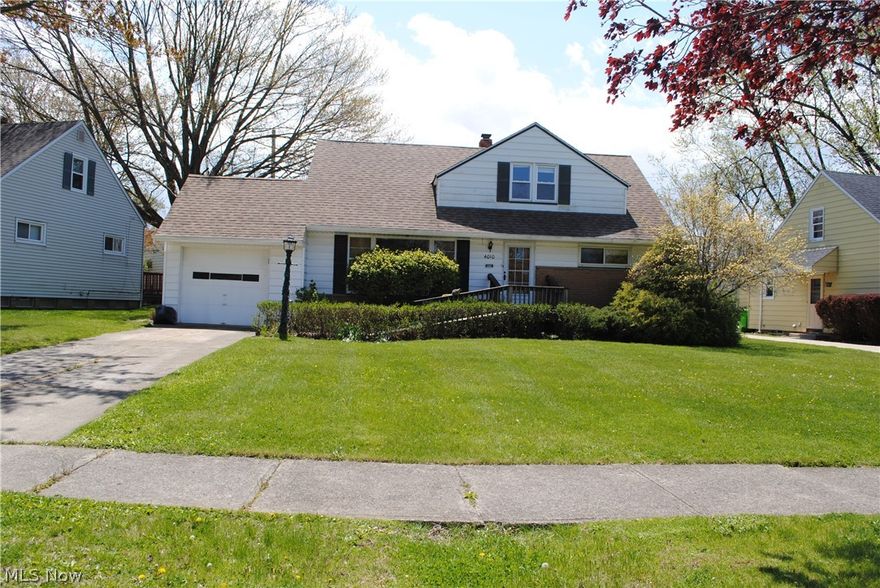 Attractive "Bank Owned" Cape Cod On Beautiful Street Of Well Kept Homes …. Large Living Room With Cozy Decorative Stone Fireplace …. Eat-In Kitchen Plus Dining Area …. Spacious Yard … Needs TLC …. Freeze Damage To Most Plumbing …. Home Sold As Is Condition ….