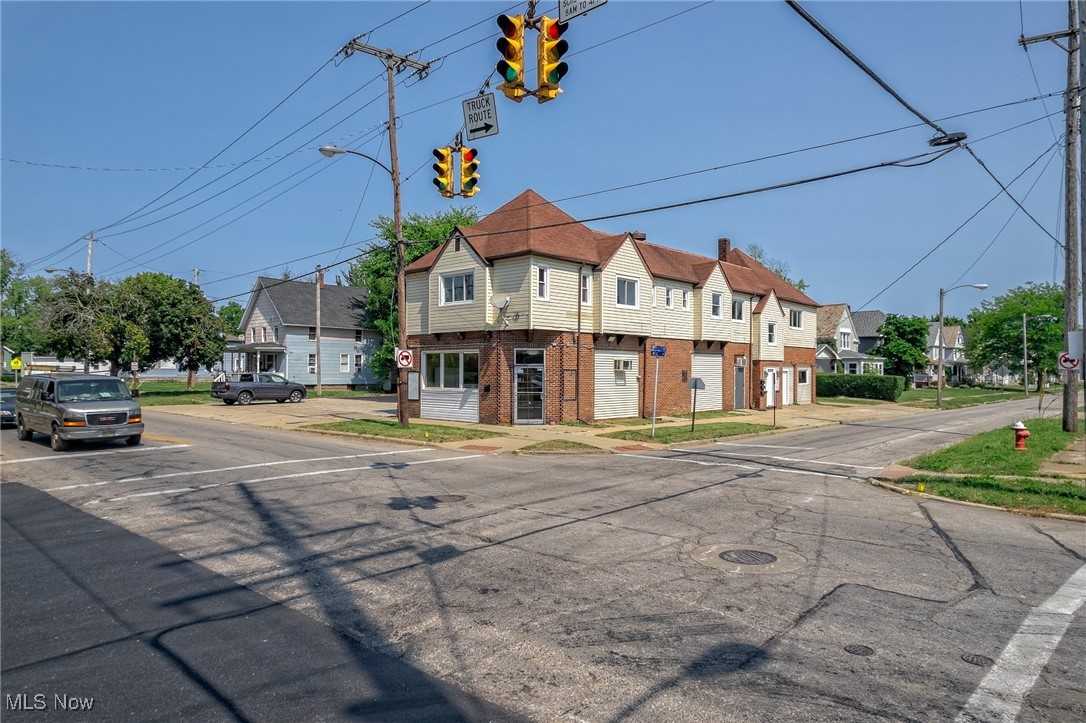 Newly Renovated Retail / Store Front Space with 3 Apartments above. This building sits on a large 2 parcel lot with ample parking and a turn around drive way. The store front boasts tons of natural light with new front windows, a half bath and a large storage space with separate access. The building has been power washed, some new exterior doors, and recently repaired black top driveway. There are new electric panels for each unit and storefront, along with new hot water tanks.
There are two 1 bedroom apartments and one 2 bedroom apartment on the second floor. Each unit has been freshly painted, new light fixtures, and new flooring.
The basement has separate storage areas, has been freshly painted.
Don't miss out on this opportunity to have a business along with rental income.