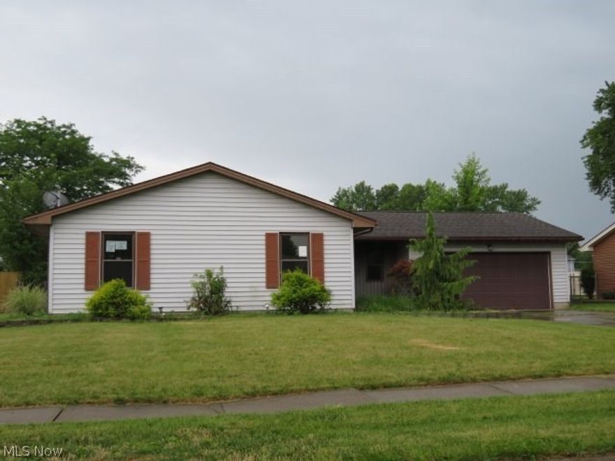 Must see this ranch home with attached garage and more.