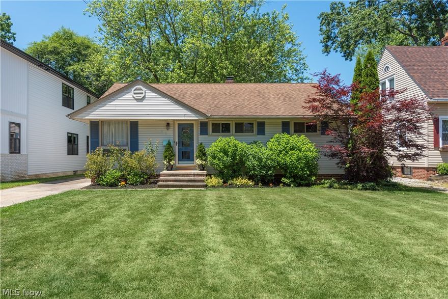 Nestled within charming central Bay Village, this ranch home is ready for you to move right in! 
With its abundance of natural light, soft color palette, and beautifully restored hardwood floors, all you need to do is unpack! The updated kitchen showcases new cabinetry, newer appliances, granite countertops, and an adjoining dining area that seamlessly flows into the generously sized family room, creating an inviting space for hosting gatherings. The single-level layout offers a spacious master bedroom, easily accommodating a king-sized bed with ample room to spare. Additionally, two other nicely sized bedrooms feature generous closet space, while the updated full bathroom presents a new vanity, subway tile shower surround, ceramic tile floor, and wainscotting.
And the bonus to this lovely home is the fully finished basement, complete with a full bathroom! There's plenty of space for an additional family area and kids' playroom, and an extra room that is perfect for an office or bedroom. Not only is the interior ideal, but the outdoor space is also quaint with a patio and a fully fenced in beautiful back yard. Close to everything Bay! Top rated schools, beaches, shopping and dining. You can literally walk to everything. Not to mention its located on a great street with a great family friendly vibe! Don’t miss this opportunity! Schedule your showing today!