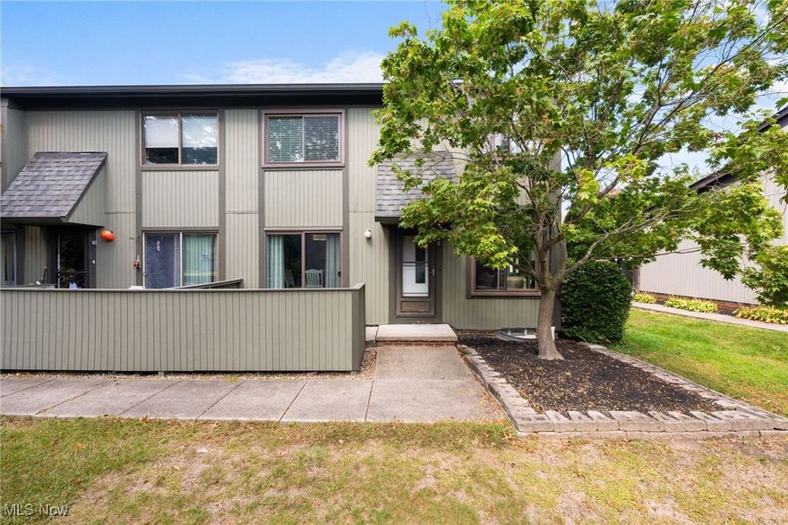 Welcome to this beautifully remodeled and completely turnkey 2 bedroom, 1.5 bath home in the desirable Big Turtle 1 community. Step inside to a bright living room featuring luxury plank flooring, fresh paint, and a seamless flow into the spacious eat-in kitchen. The kitchen is a showstopper - completely redone with modern gray cabinetry, quartz countertops, a timeless subway tile backsplash, and ceramic tile flooring. All appliances are included, making this home truly move-in ready. A stylish and all new half bath completes the main level. Upstairs, you'll find two generously sized bedrooms with excellent closet space, sharing a fully update bathroom. The finished lower level offers a large recreation room with newer carpet, a separate storage area, and a utility space that includes laundry, mechanicals, and even more storage options. Enjoy outdoor living on your private deck accessed from the kitchen, and take advantage of the convenience of a detached 1 car garage. Big Turtle 1 residents also enjoy access to a community pool, clubhouse, and easy freeway access to both Route 2 and I-90. This stunning home combines modern finished, thoughtful updates, and a fantastic location - don't miss your chance to call it yours!