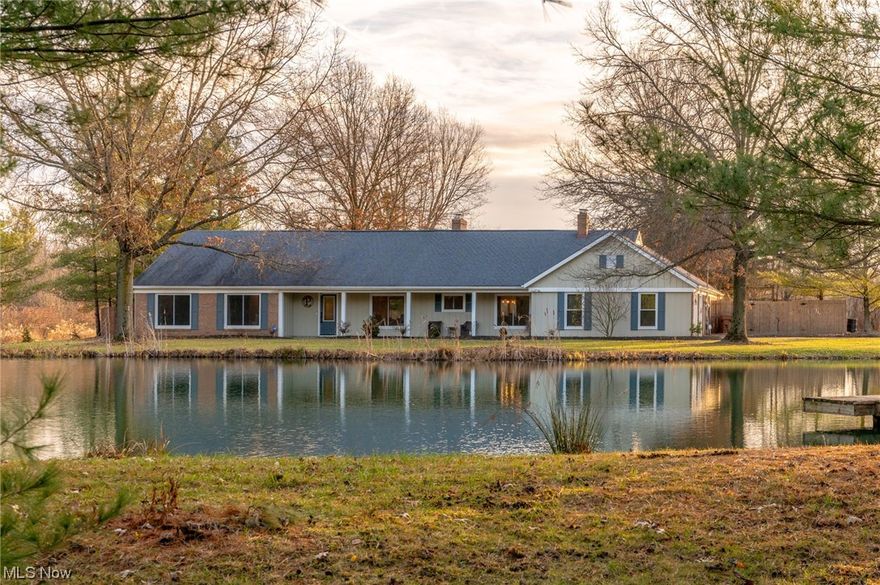 Welcome to this absolute STUNNER. 4529 Beat Rd is a beautiful home that has been completely updated. It has 6 beds, 3 baths and 3 acres nestled right here in Litchfield. Walking in the front door you are greeted by the spacious living room that has a gorgeous brick fireplace. To the right down the hall you will find your laundry room, and your breathtaking private primary bedroom/newly remodeled bathroom! The current owners converted what used to be the 7th bedroom into a large attached walk-in closet, and need we say more? It is stunning. Walking back towards the living room you will see your large kitchen and dining room, complete with tons of cabinets and countertop space. Keep going down the hall and you will find your spacious 5 remaining bedrooms and bathrooms. With this home you can choose to relax under your brand new covered patio looking out to your fenced in yard and chicken coop, or on your amazing front porch overlooking the 1/2 acre pond. Which by the way is fully stocked! Updates include new paint and trim throughout, Furnace/HVAC (2023), Windows (2021), Luxury Vinyl in the main living area (2020), Garage floor epoxy (2021), Patio and cover out back (2023), and so much more. See attachments for all information. Don’t miss out on this AMAZING opportunity to call this place home.