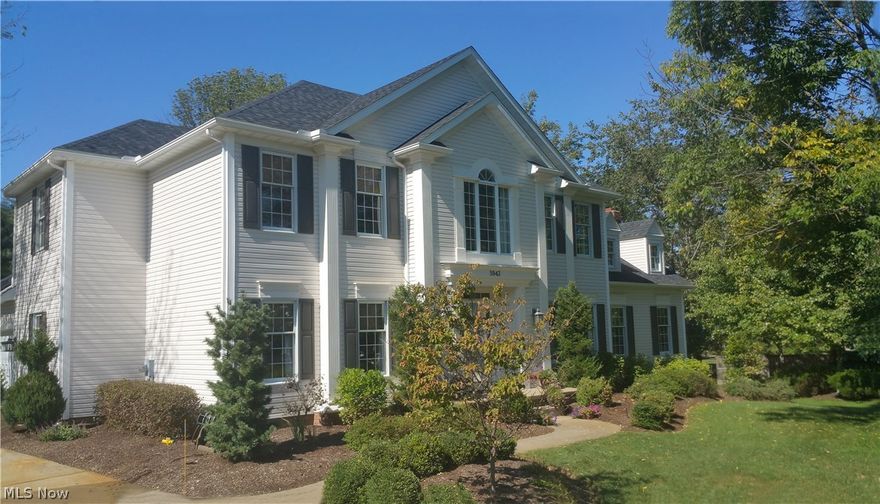 Love, care and good taste are the hallmarks of this 4-bedroom stunner, nestled on a cul-de-sac in the private and peaceful area of Westbridge Crossing, in Hudson. Wonderful and free-flowing, the floor plan of this intelligent, Prestige Home was designed for people who truly want a lifestyle property. Every space, from the beautiful kitchen to the totally re-landscaped, level yard has been carefully-planned. The gourmet kitchen has been updated with stainless steel wall ovens, conduction counter top range, beautiful Corian countertops, tile backsplash and cooking island. Convenient to the kitchen is an office, laundry room, and an updated powder room with vessel sink, quartz counter and new fixtures. You’ll absolutely fall in love with the breakfast room that opens up to flow perfectly into the family room with a soaring ceiling, skylights and walls of architectural windows. Guests coming for an extended stay? There are two master bedrooms with en suite baths! Lighting has all been upda