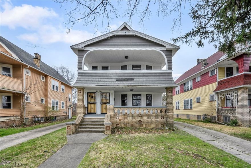 This solid duplex is a fantastic opportunity for investors or owner-occupants looking to build wealth in Cleveland! With many recent improvements and key system upgrades already completed, the property is vacant and ready for your finishing touches.

Over $28K in updates include:
 • Electrical upgrade with new meter mast and wiring
 • Plumbing repairs in both units
 • Drywall, paint, and trim work
 • Updated kitchen counters, sink, and faucet
 • Gas lines pressure-tested and valves replaced
 • New smoke detectors, mini blinds, and outlet covers

Each unit features 2 bedrooms and 1 full bath, with a finished attic space in the upstairs unit offering added flexibility. Prior rents ranged from $900–$1,100/month, with strong income potential.

While some minor cosmetic updates remain, the big-ticket items have already been addressed—offering a great head start for anyone looking to renovate and rent or live in one unit and rent the other.

Highlights:
 • 4 Bedrooms | 2 Baths total
 • Separate utilities
 • Bonus finished attic space upstairs
 • Great for house-hacking or investment
 • Vacant and ready for occupancy

Schedule your showing today and bring your vision to life!