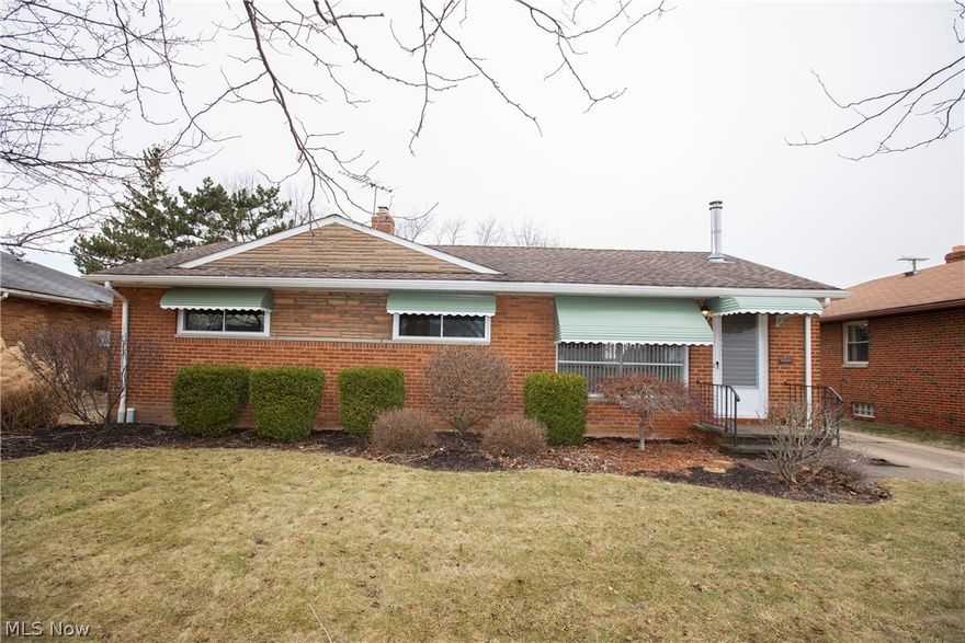 Cozy 3 bedroom 2 full bath brick ranch in the Rocky River School District! Immaculately maintained, and super clean! Beautiful hardwood floors grace the main level. Updated 1st floor bathroom. 3 new bedroom windows were just recently installed. Fully waterproofed and finished basement with glass block windows adds a beautiful living area in addition to a full bathroom for extra convenience in the lower level. Extra storage and utility space on one side of the basement as well as additional attic space. Spacious partially fenced back yard with a covered patio for entertaining, and an incredibly walk able neighborhood. Security system is negotiable. Sprinkler system is in place in the front yard and whole home HD antennae is present. Close to countless parks, shops, restaurants, and enjoy privileges at both Rocky River and Fairview. Perfectly sized for low maintenance!