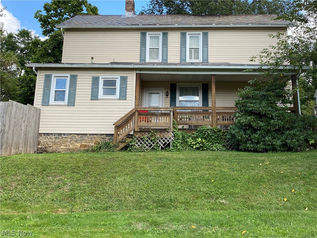 JUST REDUCED! Move right in. Freshly painted through out. First floor includes full bath with new tub and surround, laundry room, eat in kitchen, living room and dining room. Second floor master bedroom with new carpet, second bedroom and full bath with tub and walk in shower. Newer drywall. Vinyl siding, replacement windows and large deck. Lot is 50X150 with fenced in yard. 32X20 detached garage. Immediate possession. MOTIVATED SELLER!