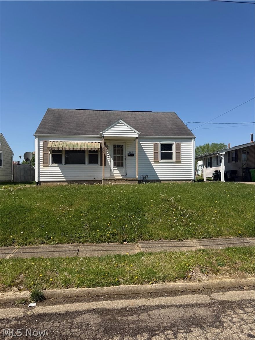 Cute bungalow in Massillon awaiting its new owner. This home has hardwood floors and tons of potential. Home features 2 beds, 1 bath, possible 3rd bedroom upstairs. Basement was previously finished and could be refinished as well, offering a potential additional living space. The lot is large, home also features extra driveway space. This is the perfect starter home or investment property!