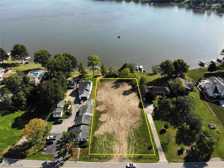 Come build your dream home on this beautiful Lakefront lot with 120 ft of frontage. Breath taking 180 degree views on the south end of the lake, one of the best lakefront lots on Lake Milton! City utilities available. Lake Milton, Ohio’s 72nd State Park. Amphitheater, beach, swimming, fishing, boating, walking and jogging trails plus golf, wineries and shopping.