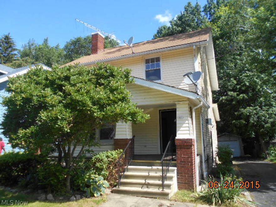 Nice 3 bedroom 1 bath colonial on quiet park like setting.  This home has great layout, nice yard, basement for storage and detached garage.This property is eligible under Freddie Mac First Look Initiative through 07/28/2015. As is Sale. Buyer will need to verify all information. Buyer or buyer's agent responsible to check all Building, Zoning, EPA, DEA, Tax Dept or any other requirement for intended use. Buyer to pay for inspections. Earnest money to be a Cashiers check. Subject to clear title.