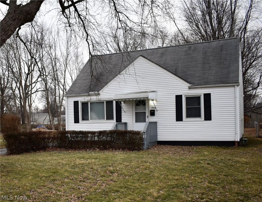 Welcome to this well taken care of 4 bedroom bungalow home which has an enclosed rear porch and is located on a nice deep wooded lot. The home has newer central A/C and furnace. New carpeting throughout. All appliances included. 1st floor laundry. Fenced in yard. Oversized 2 car garage. City point of sale inspection has passed.