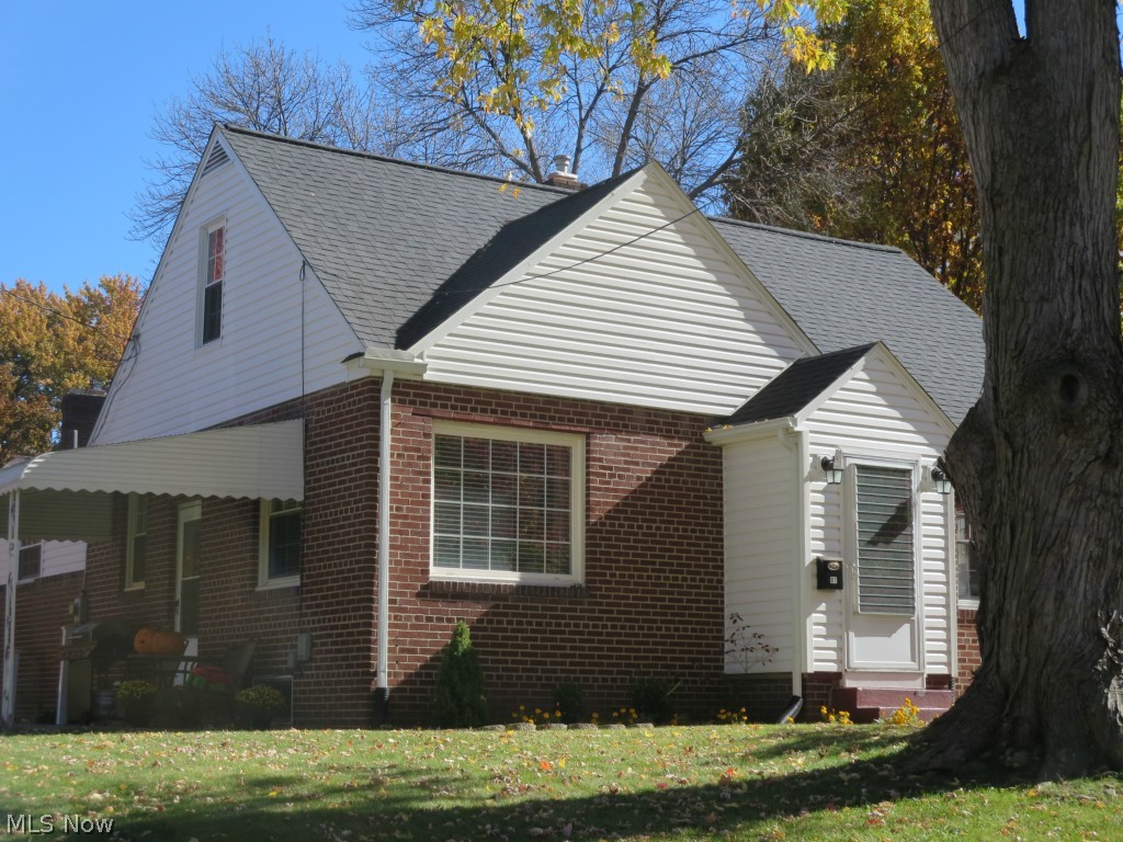 Been holding out for the right, affordable home in Ellet? This is it! You’ll fall immediately in love this expanded cape. The quality will jump out at you right away with the updated kitchen with oak cabinets, peninsula-style counter, black composite double-bowl sink and all of the appliances. Whether you use the 13 ft. room off the kitchen as a dining room, a family room or any of the three extra rooms in the finished basement for gatherings, you will never run out of space. The bedrooms are good-sized. The main bedroom is 31 feet long! Another is currently used as a hers and his office! Have a teen who wants his own space? The lower level family room has a closet and could easily work as a 4th bedroom. There’s a fantastic full bath on that level, too. There are hardwood floors throughout, the windows have been updated, a new roof, new gutters, downspouts and siding went on in 2013, as did new main floor carpet. The house sits on a corner lot, has two nice patios and great side yards.