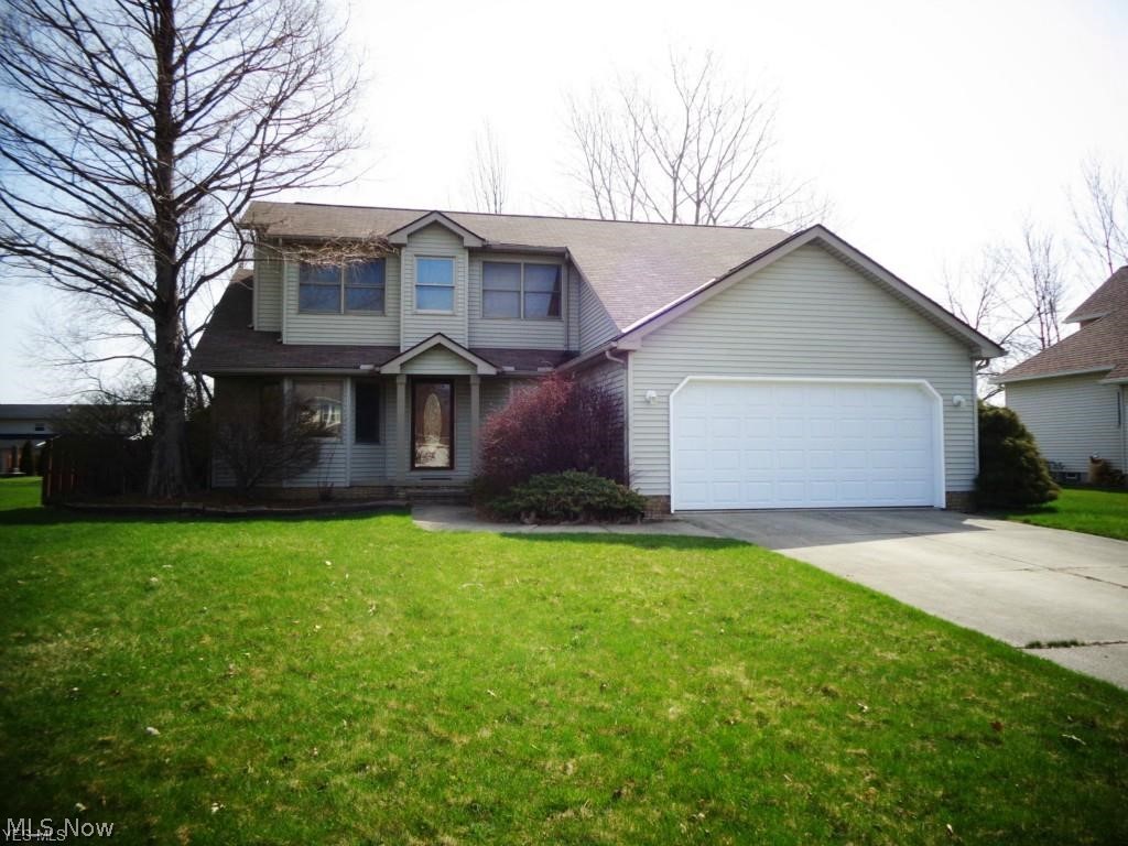 Gorgeous move in ready contemporary modern home with upgrades throughout the house. You don't want to miss this one! New roof 2019, new hot water tanks 2018, new waterproofing around entire basement with warranty 2018, new dishwasher 2016, new windows 2020, new ceiling fans 2017, located in the heart of Mentor. Schedule your showing today as this will not last! New playground 2016 & new shed 2017. New carpet in basement 2019. Formal dining room with adorable kitchen with ceramic flooring and ample counter space. Basement recreation room with full bar. Lots of closet space. Master has double sinks with large soaking tub. Very spacious! Come see!
