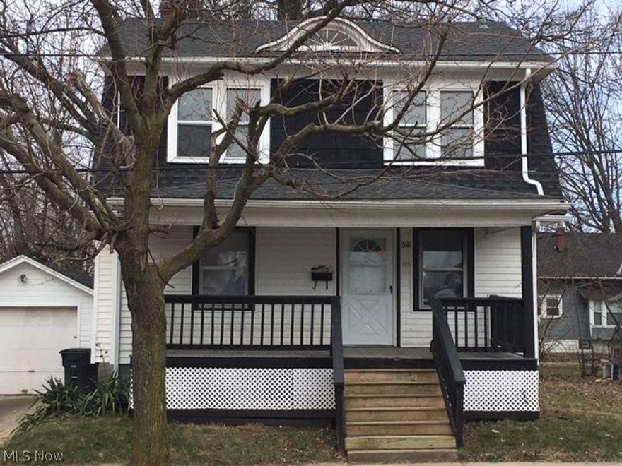 Welcome to 668 Talbot Ave!  Nice curb appeal with a beautiful, large front porch with newer steps.  This 1920's home has retained much of it's original charm.  Including the fireplace in the living room, large built window bench in the dining room, archways and hardwood floors.  Very large kitchen with tons of storage and small dining nook.  There is also a full formal dining room.  On the second level, you will find 3 bedrooms and the bathroom.  Don't miss the large closet in the bathroom!  There is a small back deck off of one of the bedrooms as well (currently closed off for renter safety).  Gas range hook up, newer water lines, updated windows, roof and siding in great shape.  Great owner occupant home or rental investment.  Check it out today!  Open to Seller financing