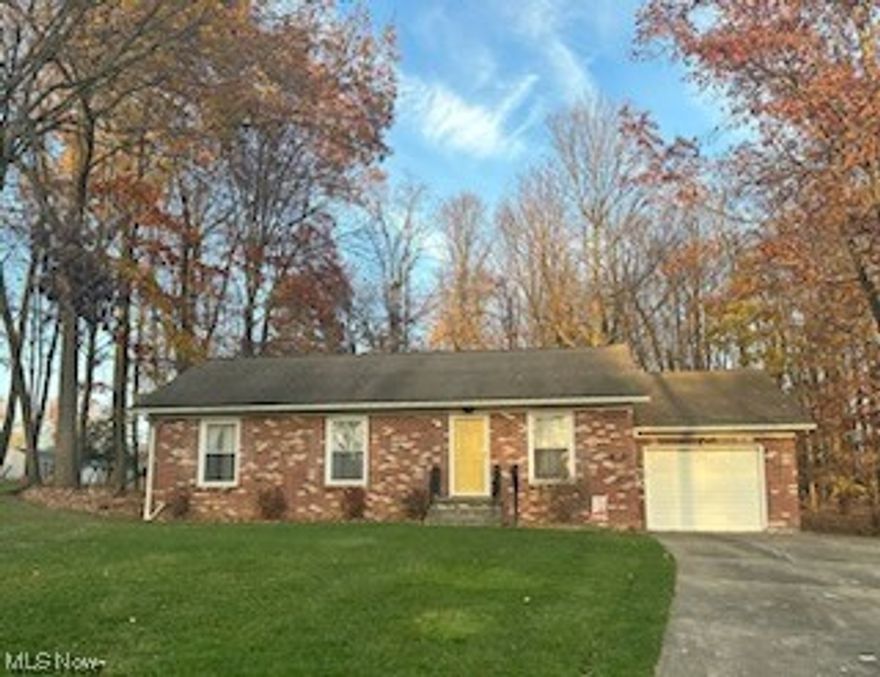 Welcome to this affordable, well-kept 3 bd, 1 full bath, brick Ranch tucked in a quiet neighborhood with a clean full basement ready & waiting to be finished.